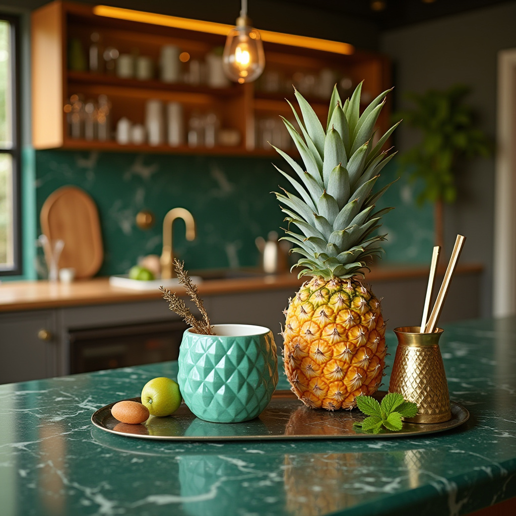 kitchen counter styling ideas 28