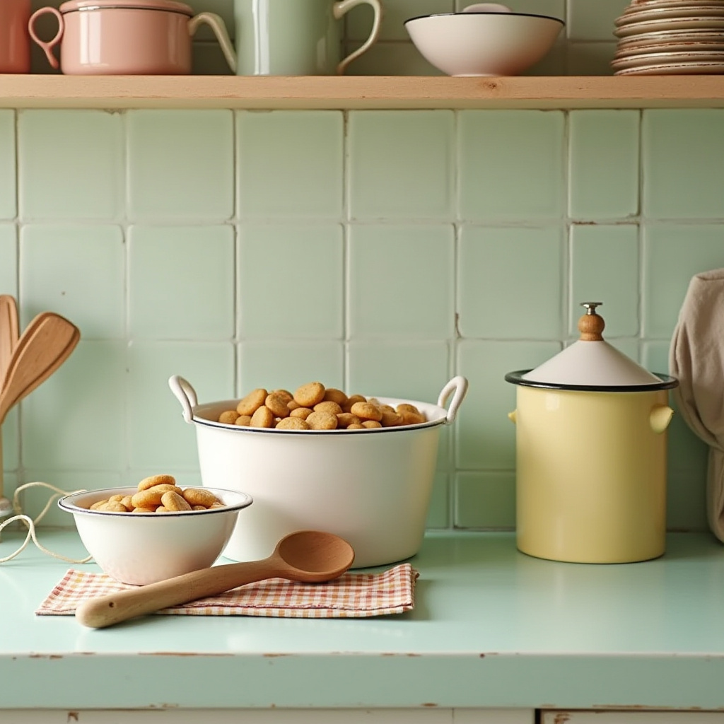 kitchen counter styling ideas 31