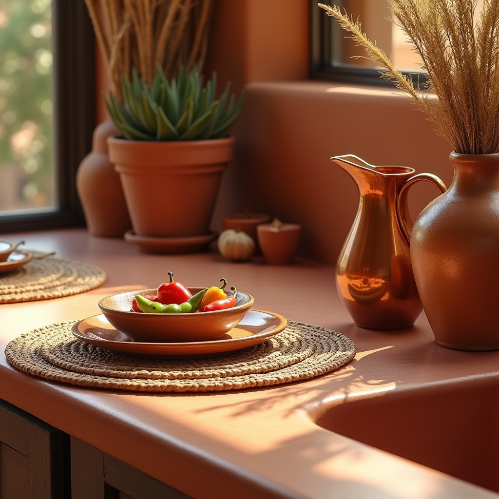kitchen counter styling ideas 38