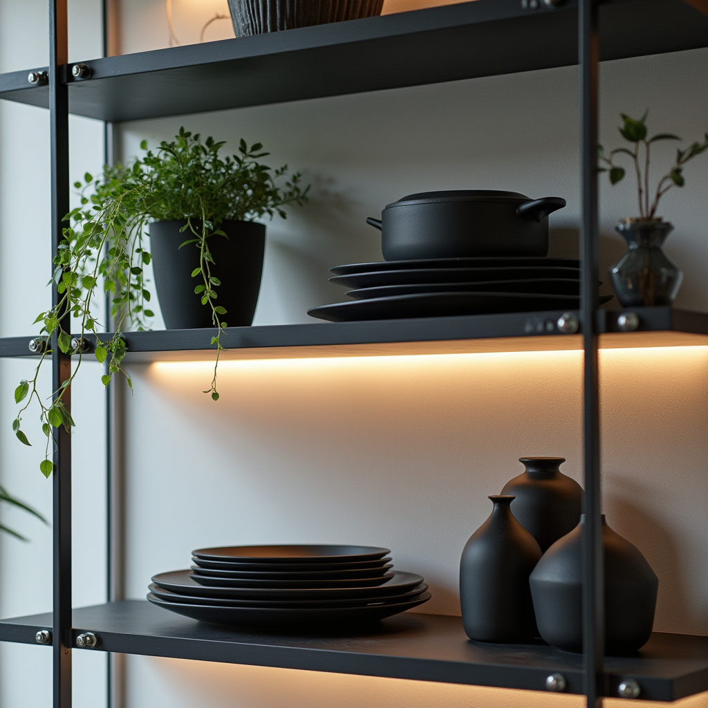 kitchen shelf decor ideas 19