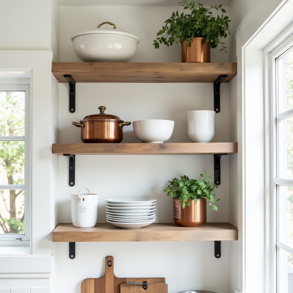 kitchen shelf decor ideas 2