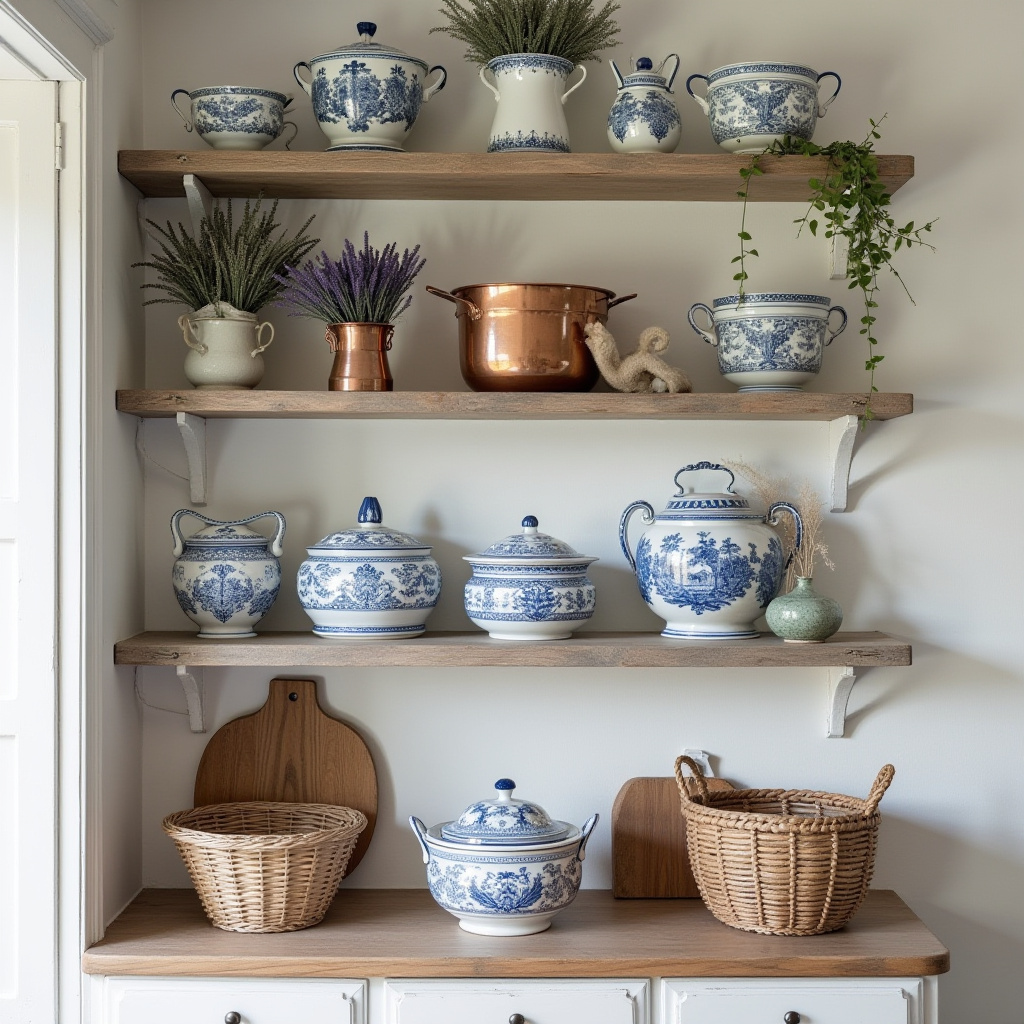 kitchen shelf decor ideas 21