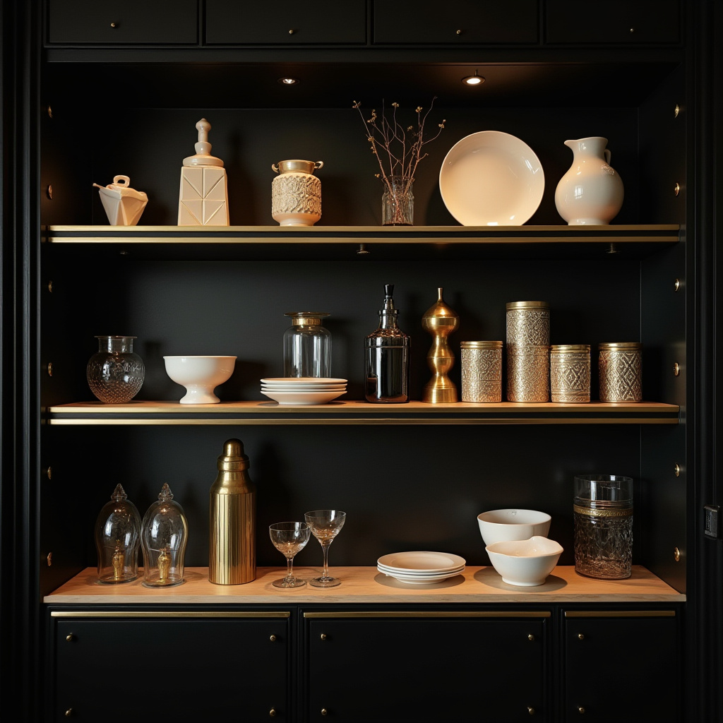 kitchen shelf decor ideas 31