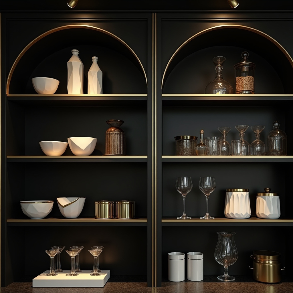 kitchen shelf decor ideas 32