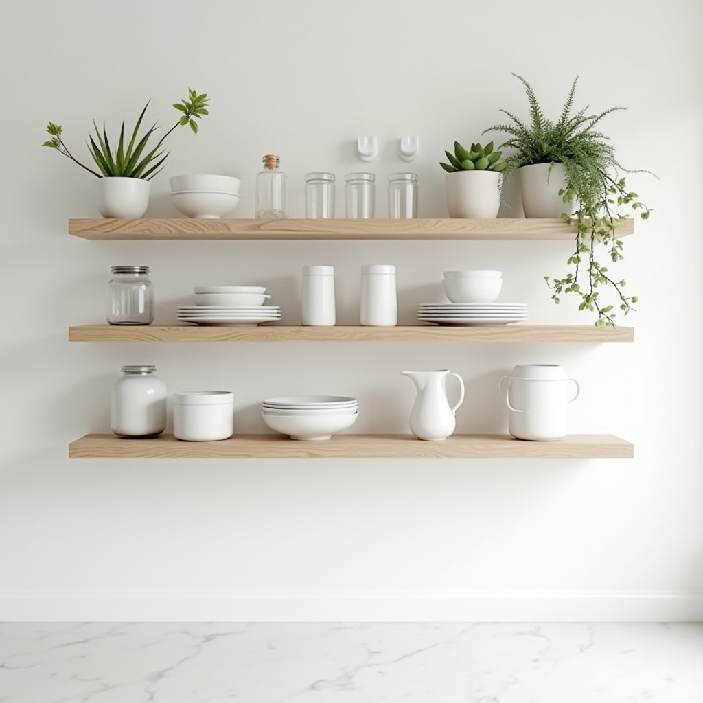 kitchen shelf decor ideas 4