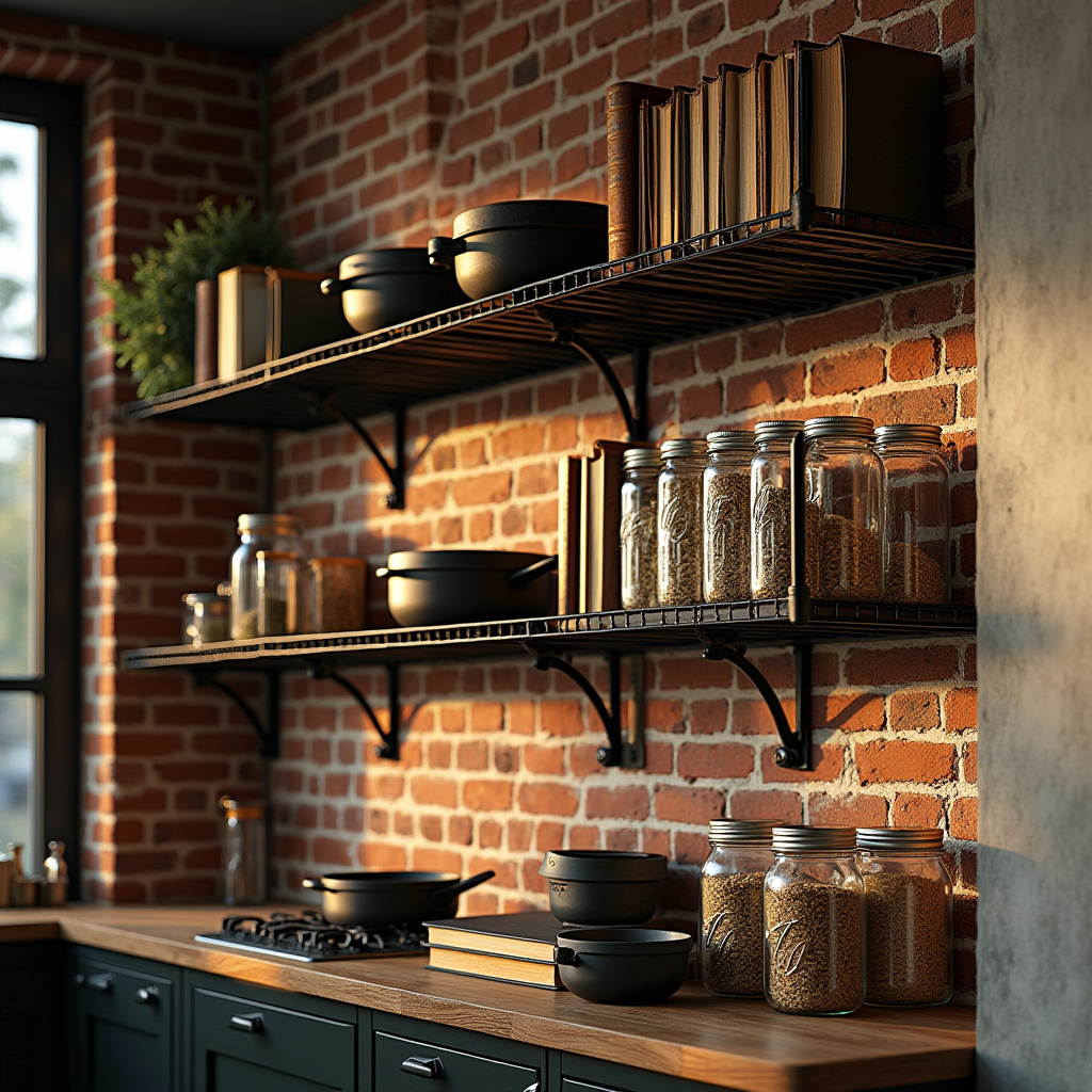 kitchen shelf decor ideas 5