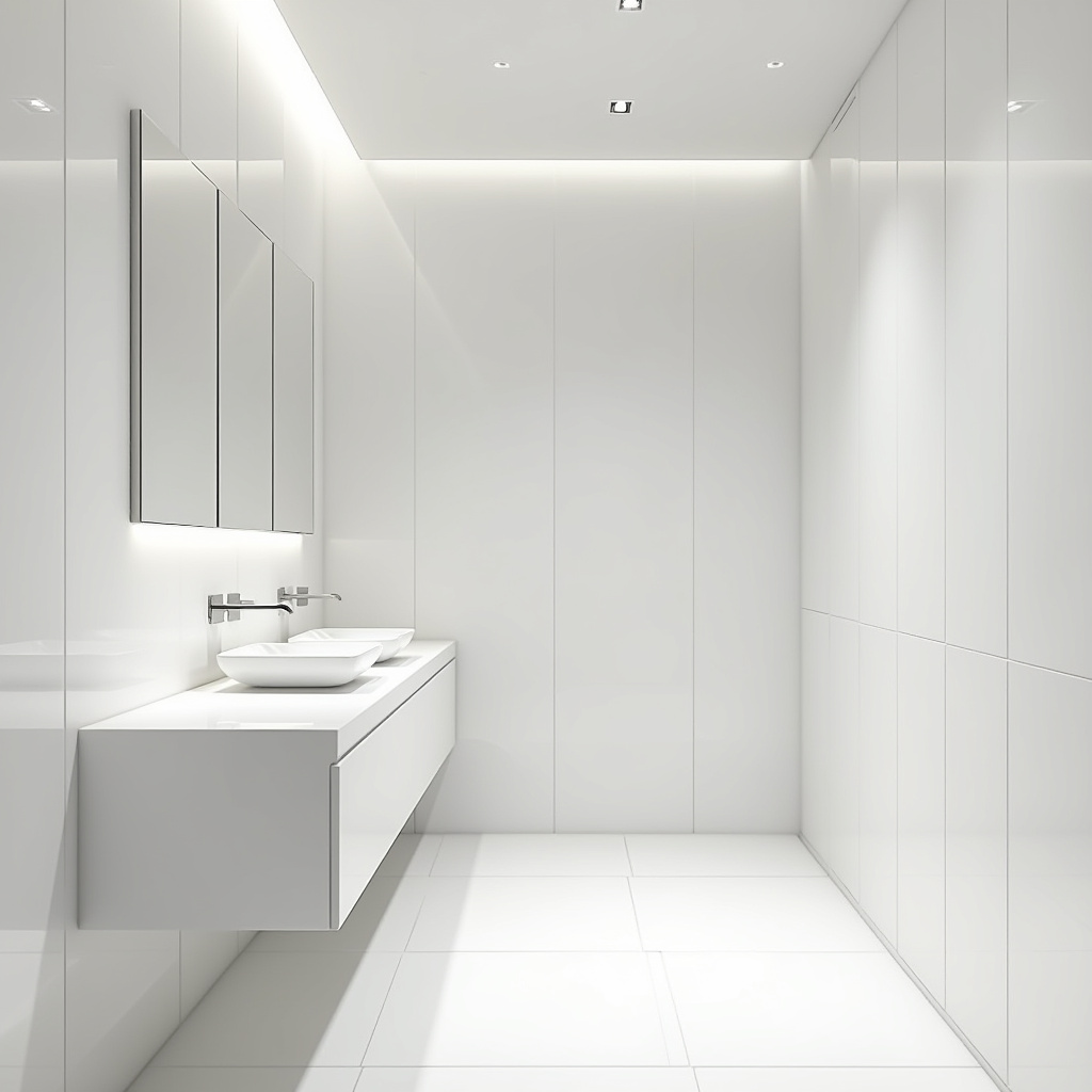 large tile bathroom 15