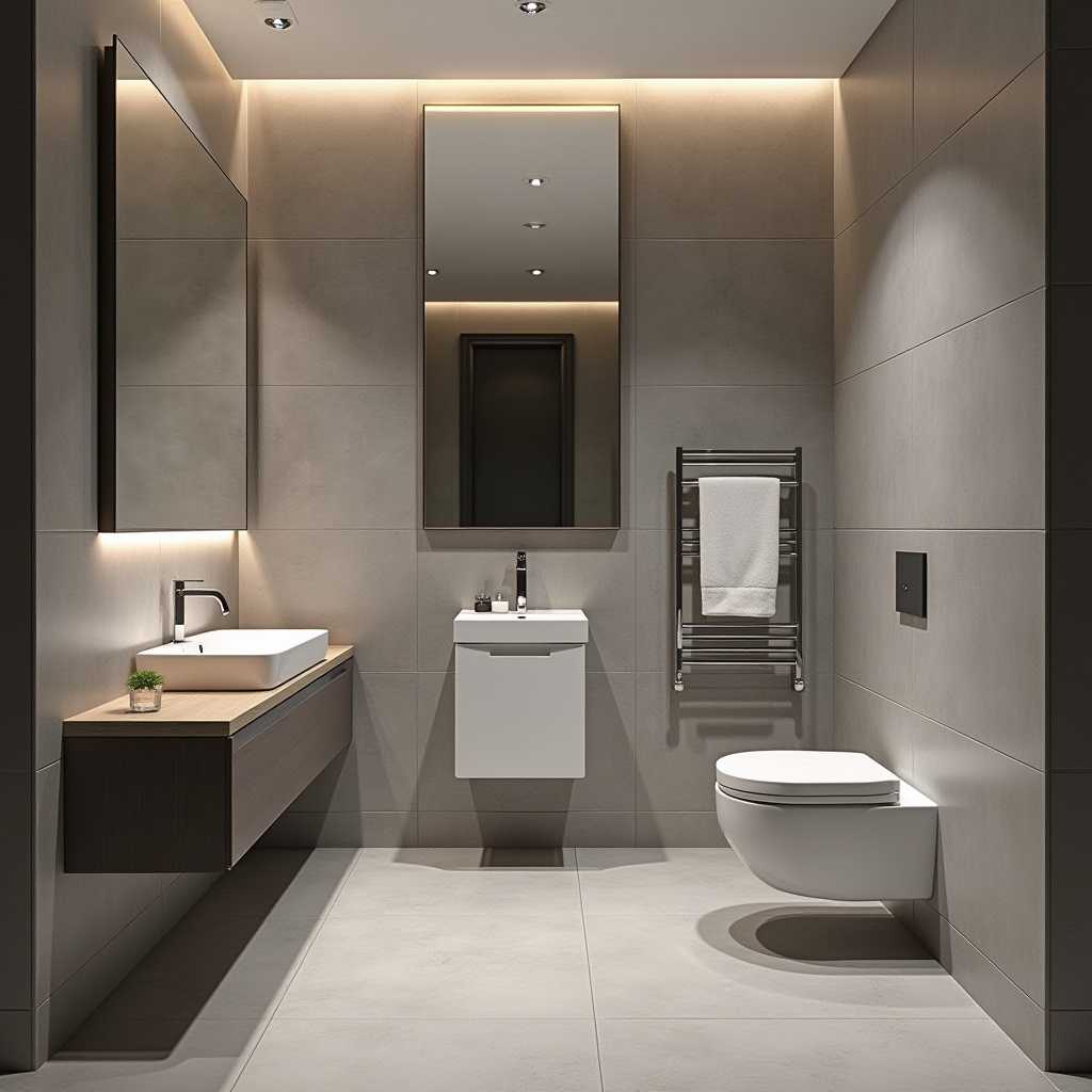 large tile bathroom 40