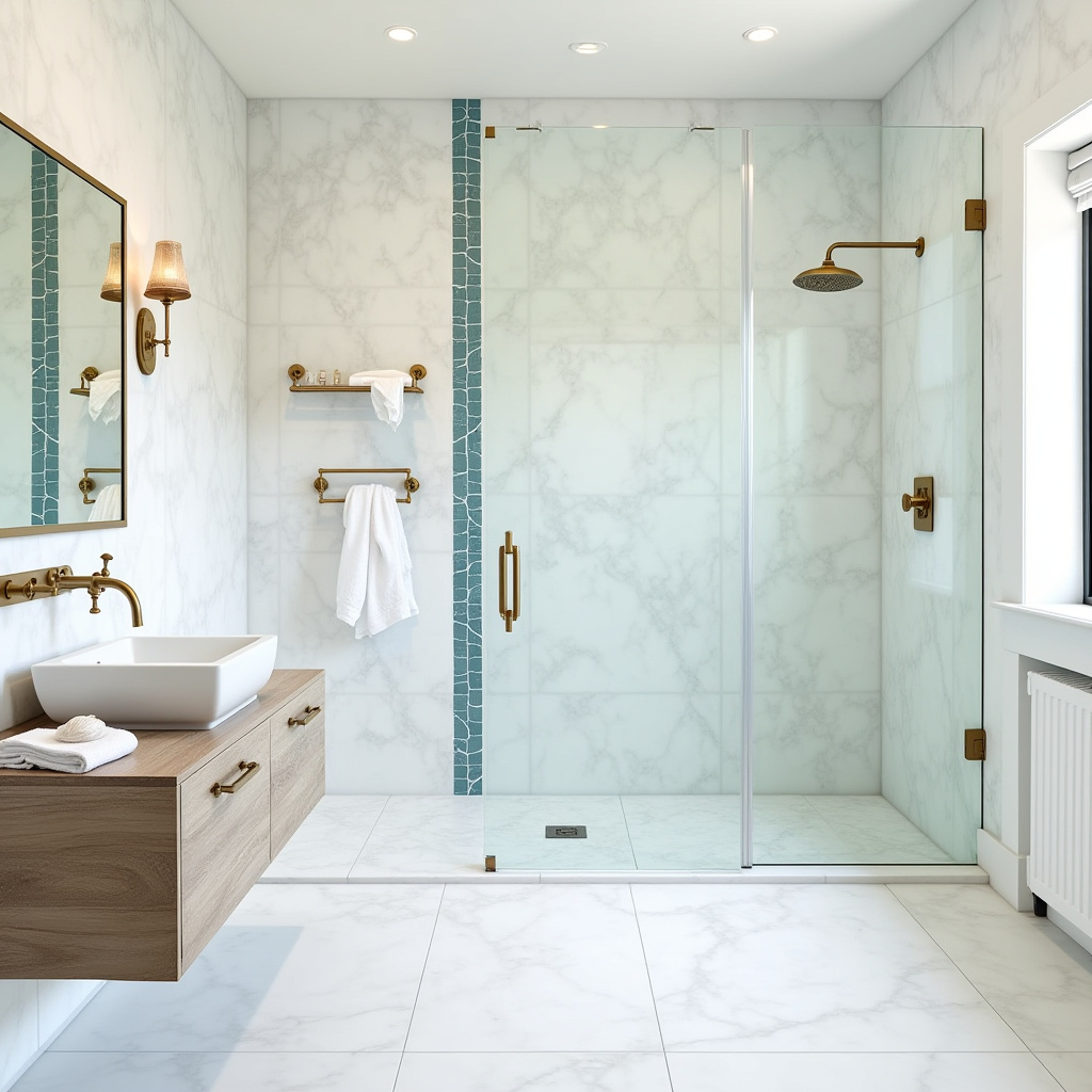 large tile bathroom 9