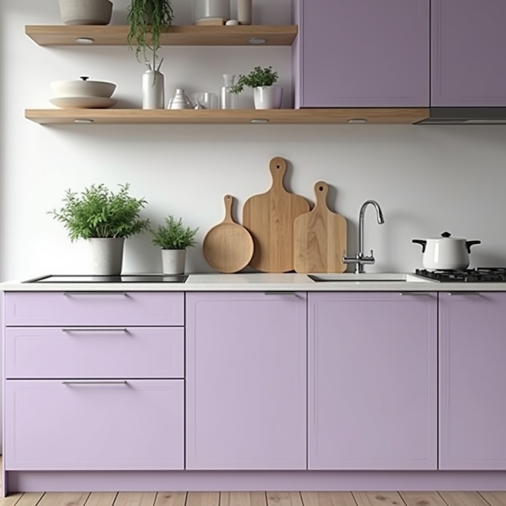lavender kitchen decor 23