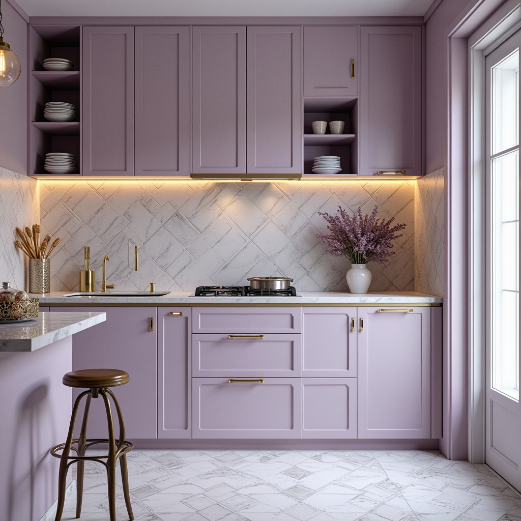 lavender kitchen decor 27