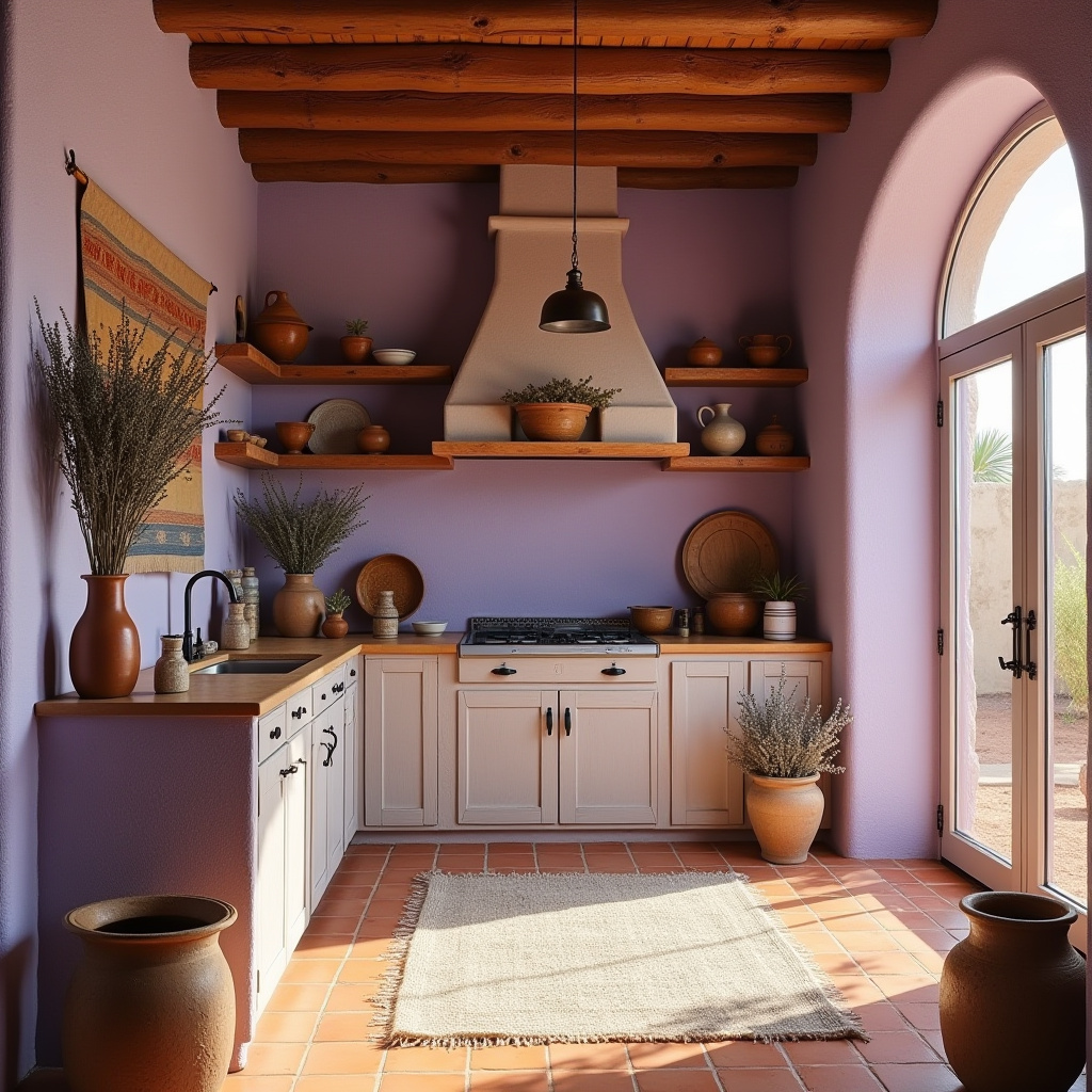 lavender kitchen decor 29