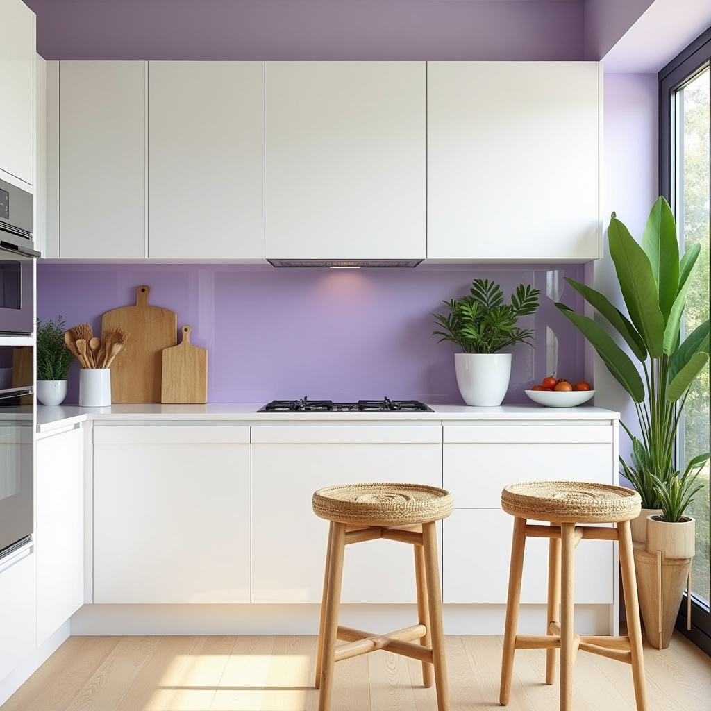 lavender kitchen decor 31