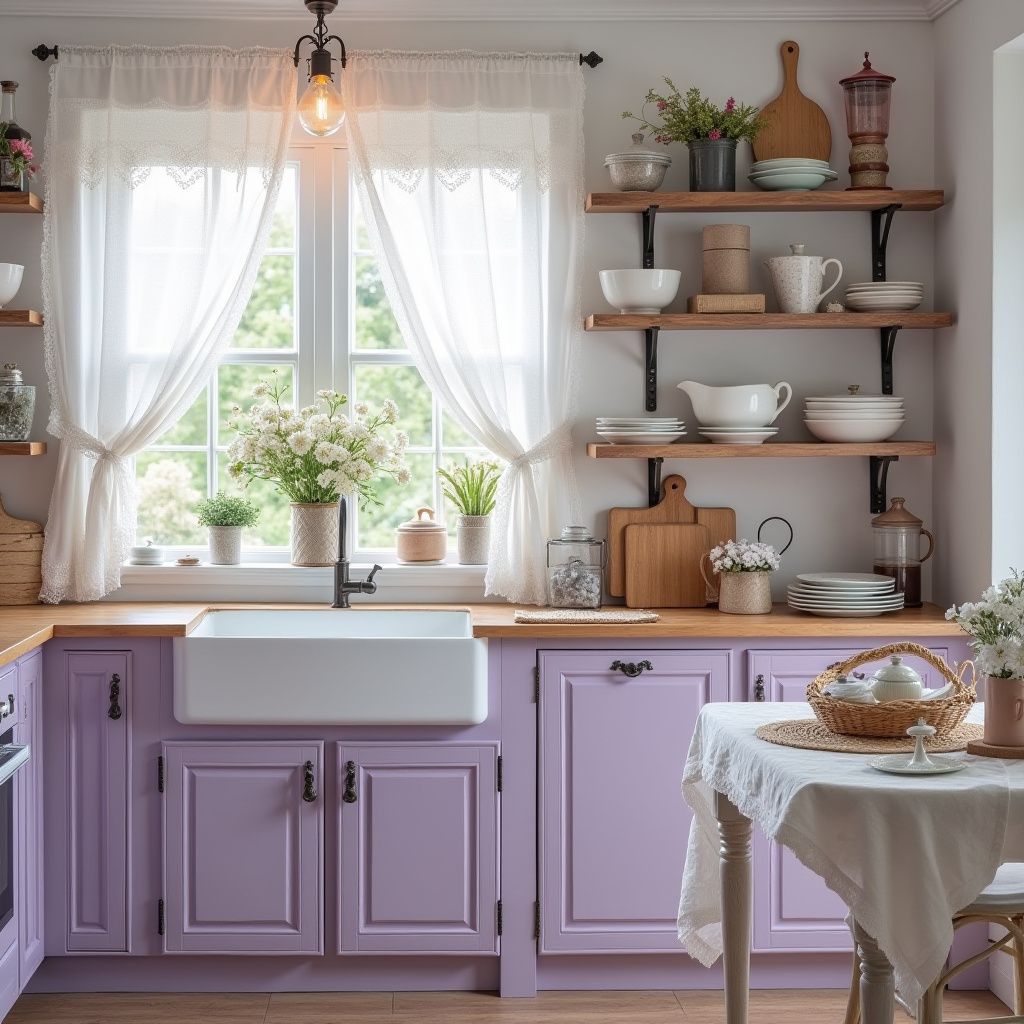lavender kitchen decor 35