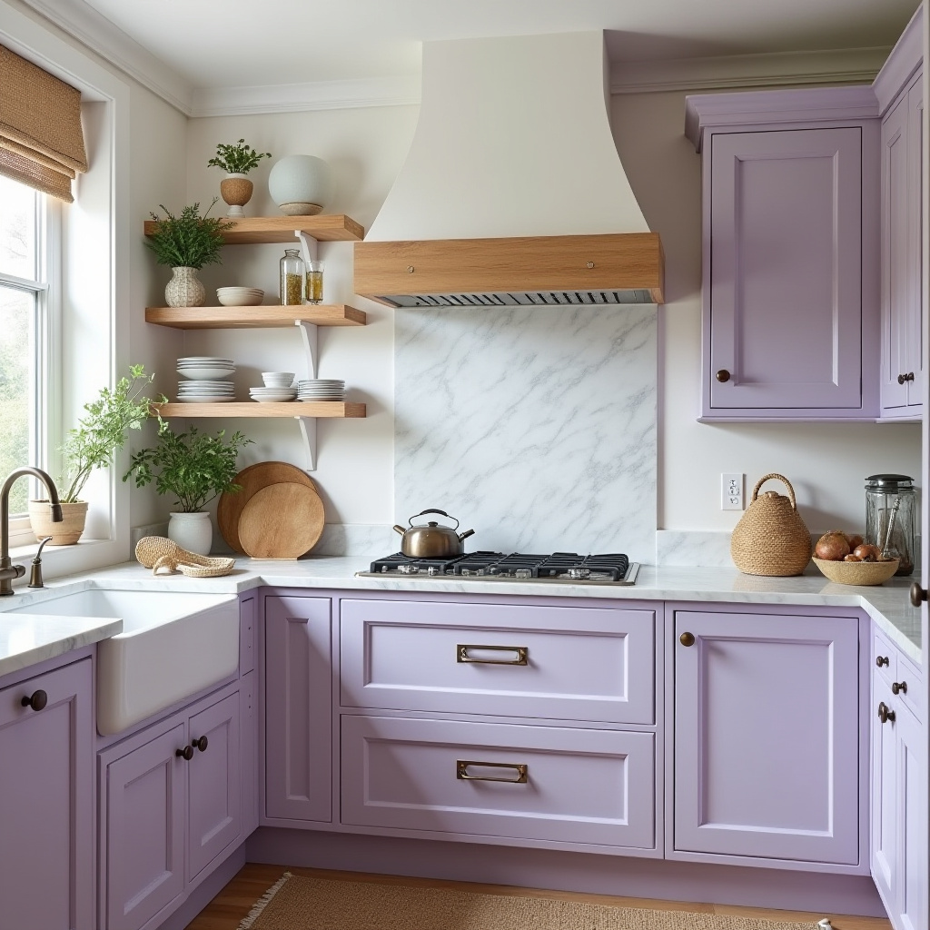lavender kitchen decor 39