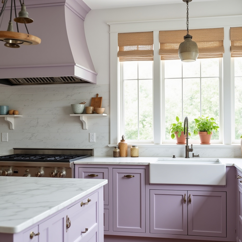 lavender kitchen decor 40