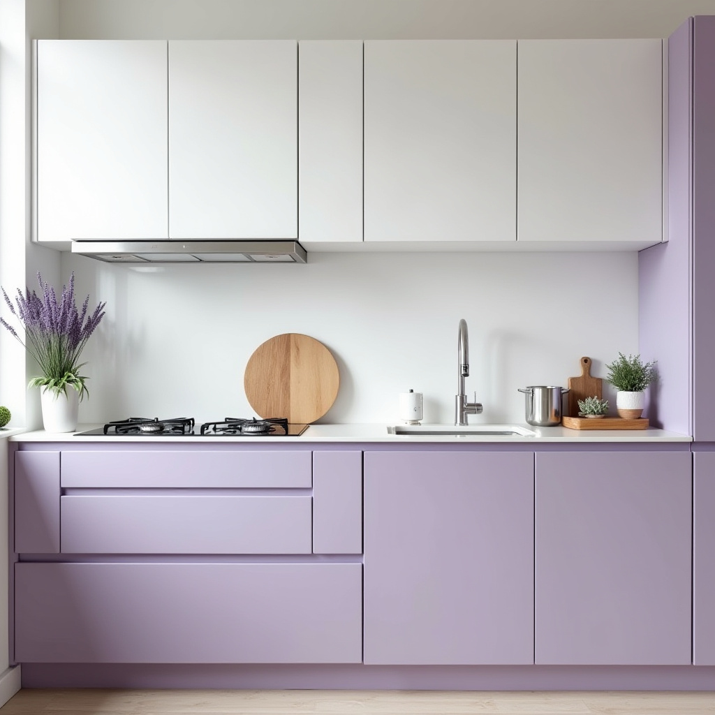 lavender kitchen decor 6