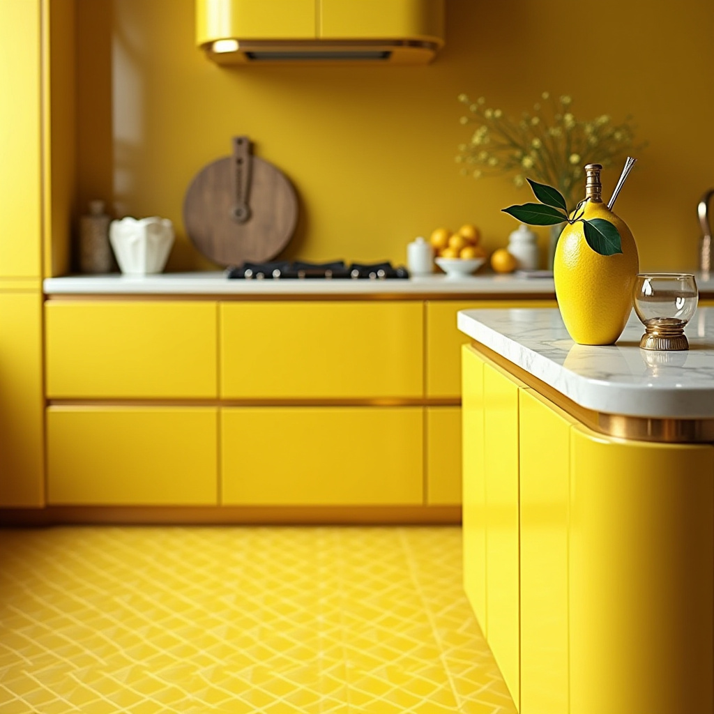 lemon kitchen decor 34