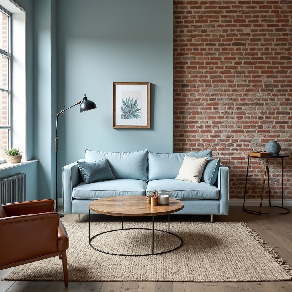 light blue living room 15