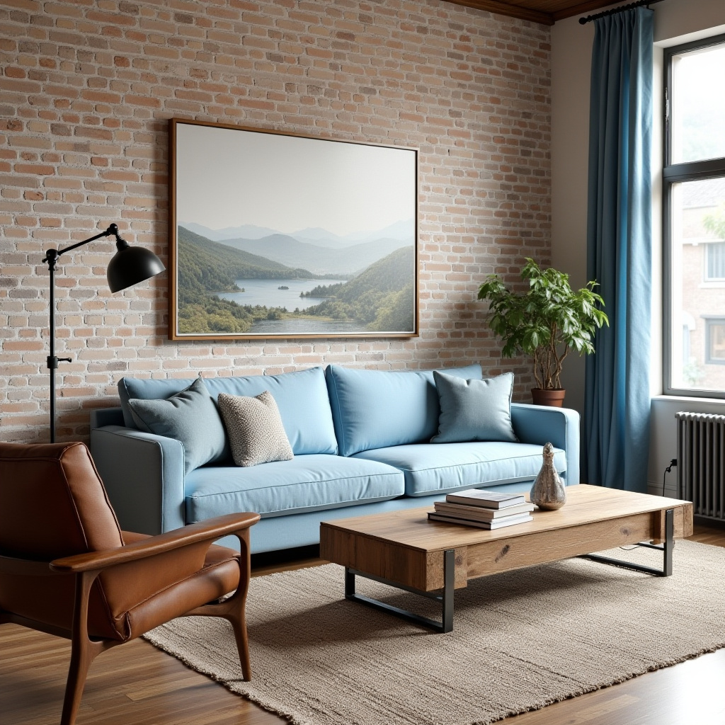 light blue living room 16