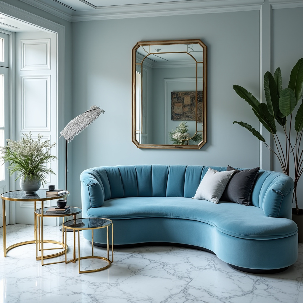 light blue living room 19
