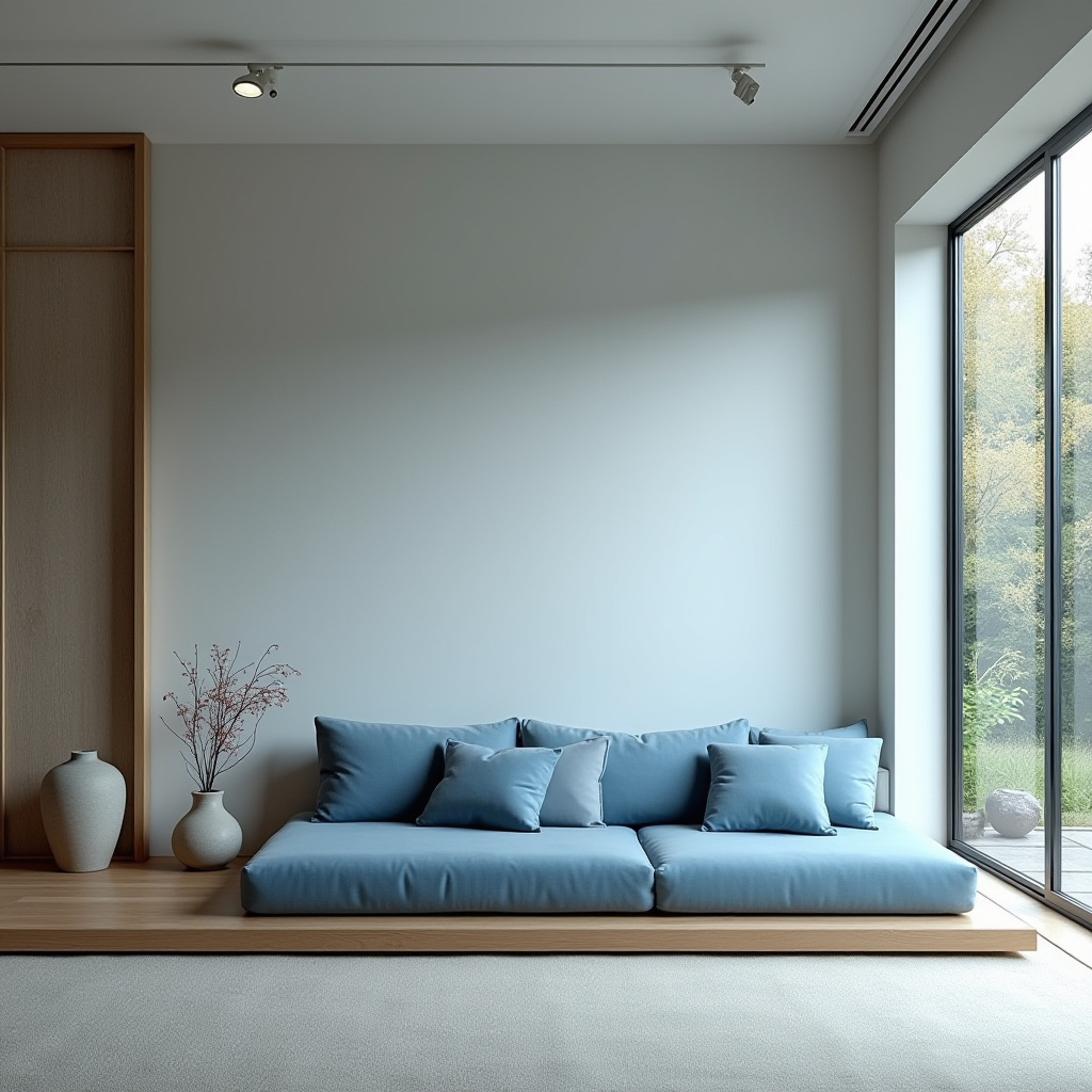 light blue living room 22