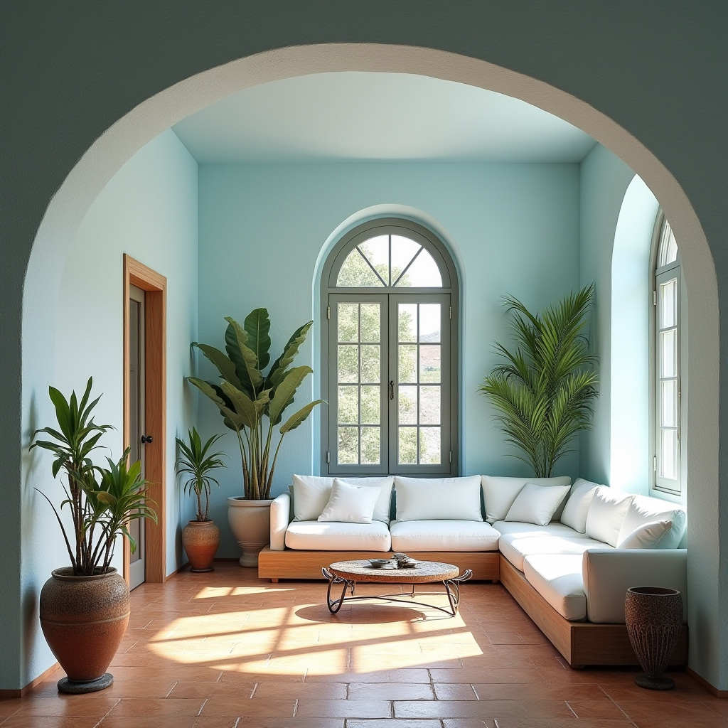 light blue living room 30