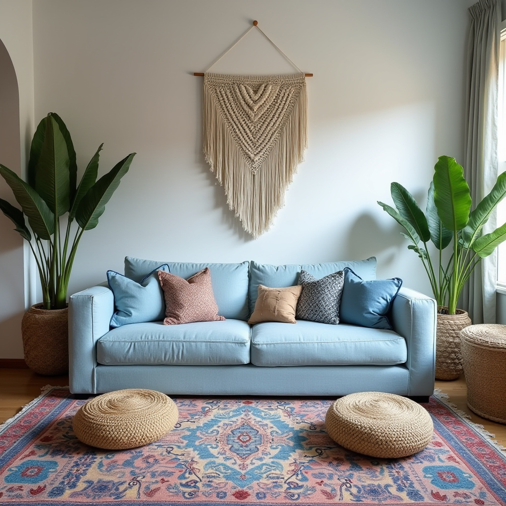 light blue living room 9