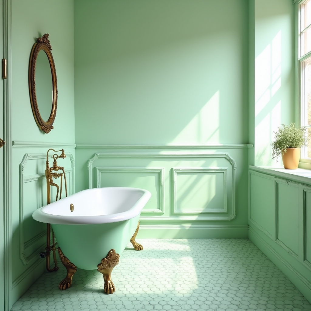 light green bathroom ideas 11
