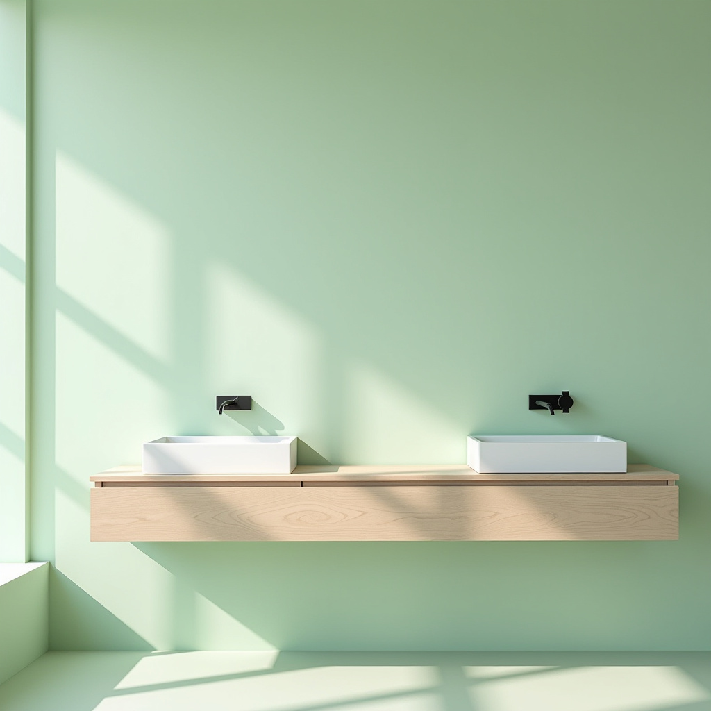 light green bathroom ideas 13
