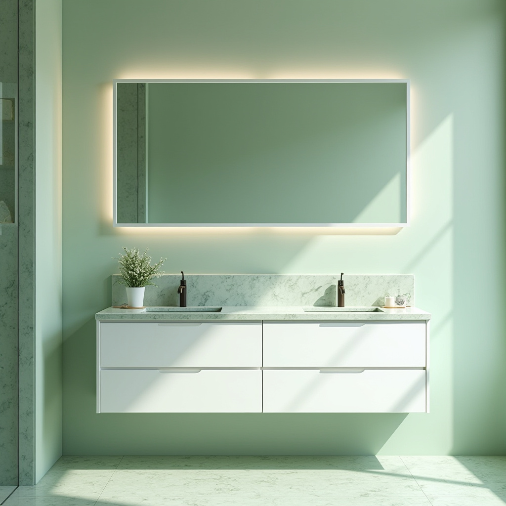 light green bathroom ideas 19