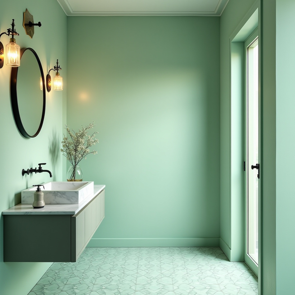 light green bathroom ideas 25