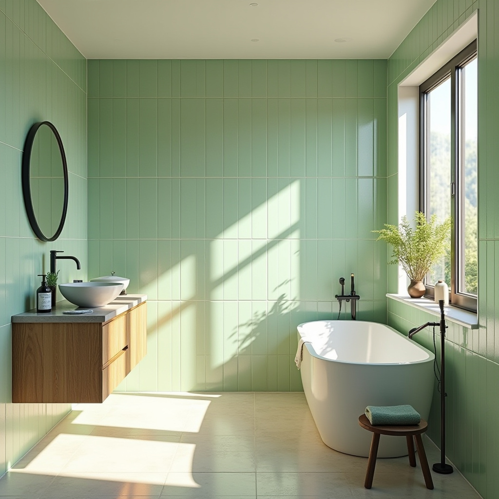 light green bathroom ideas 28
