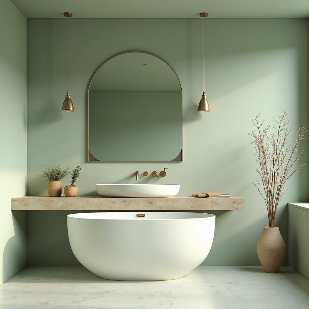 light green bathroom ideas 38