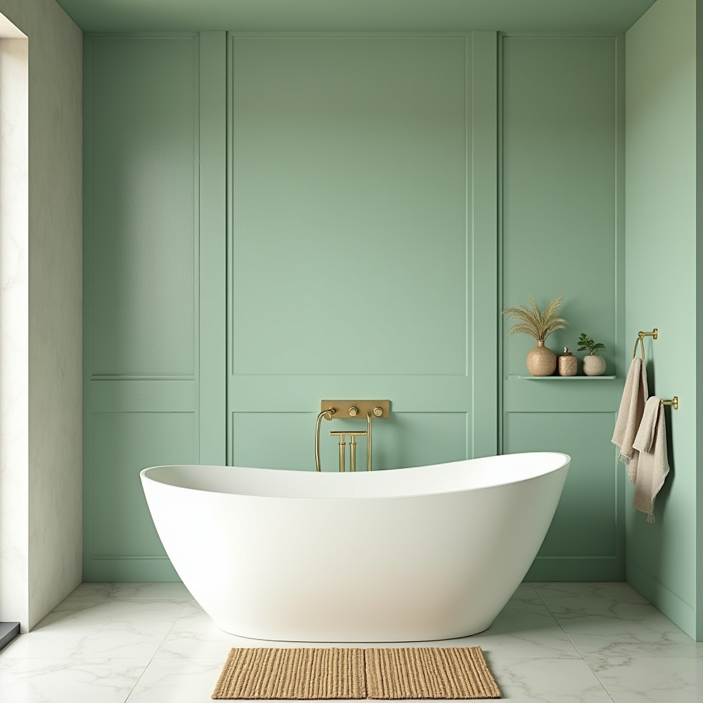 light green bathroom ideas 9
