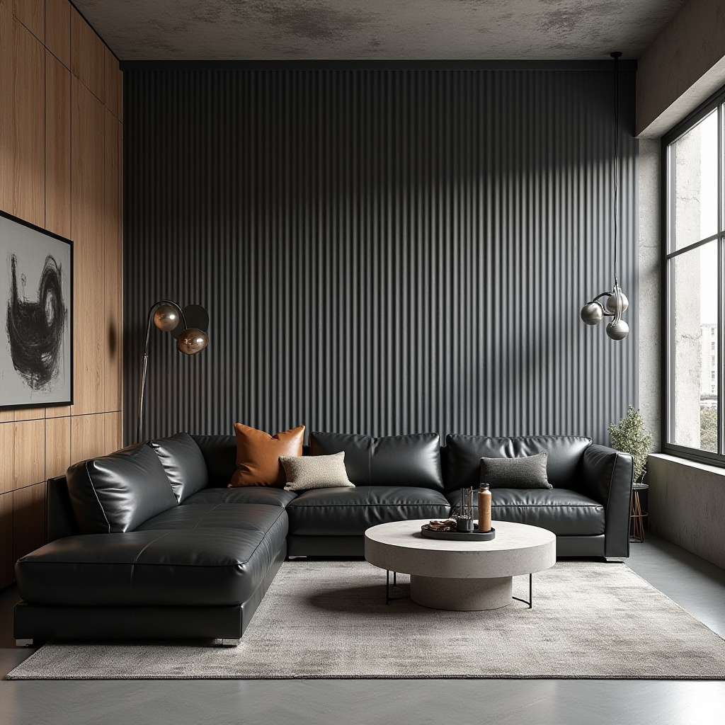 living room accent wall ideas 36
