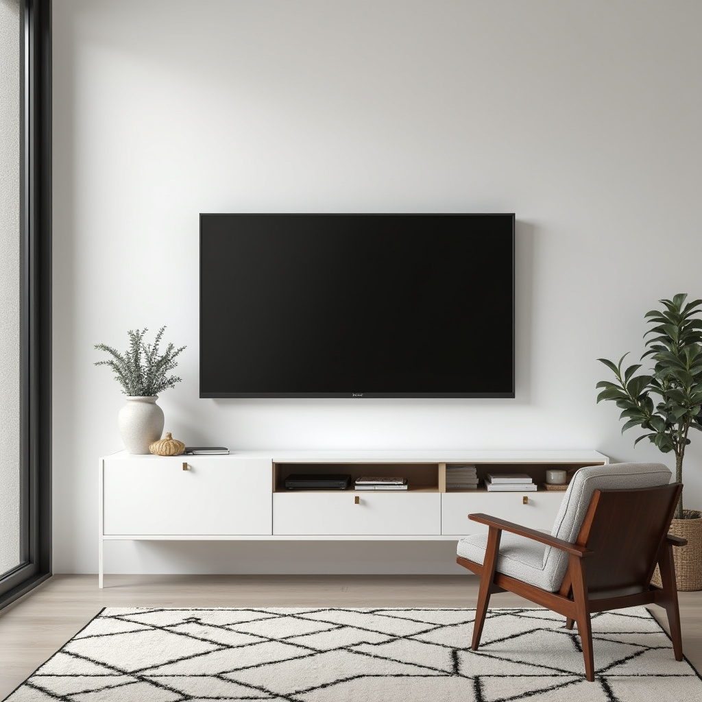 living room tv wall ideas 12