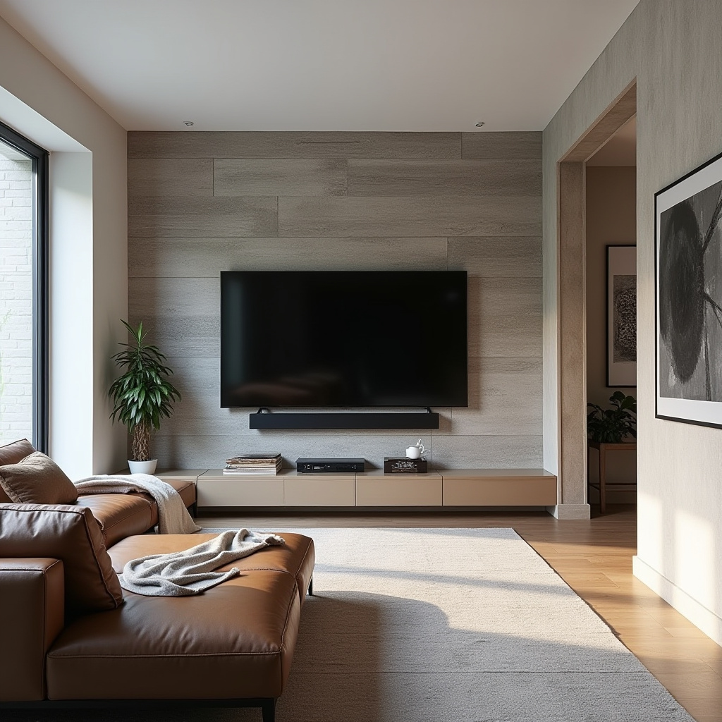 living room tv wall ideas 14