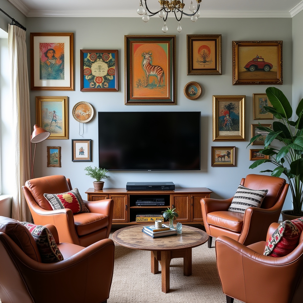 living room tv wall ideas 20