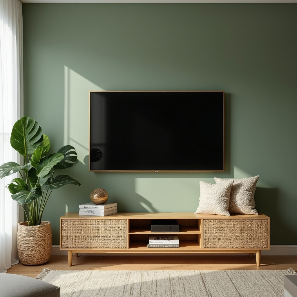living room tv wall ideas 30