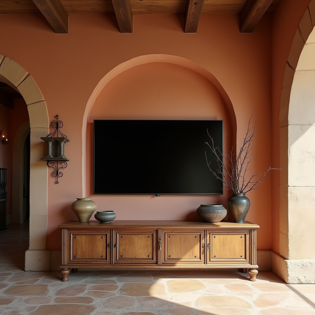 living room tv wall ideas 33
