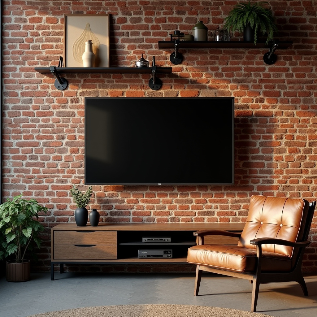 living room tv wall ideas 6