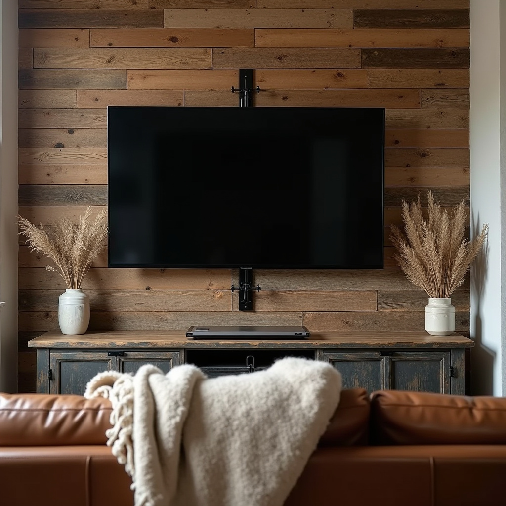 living room tv wall ideas 9
