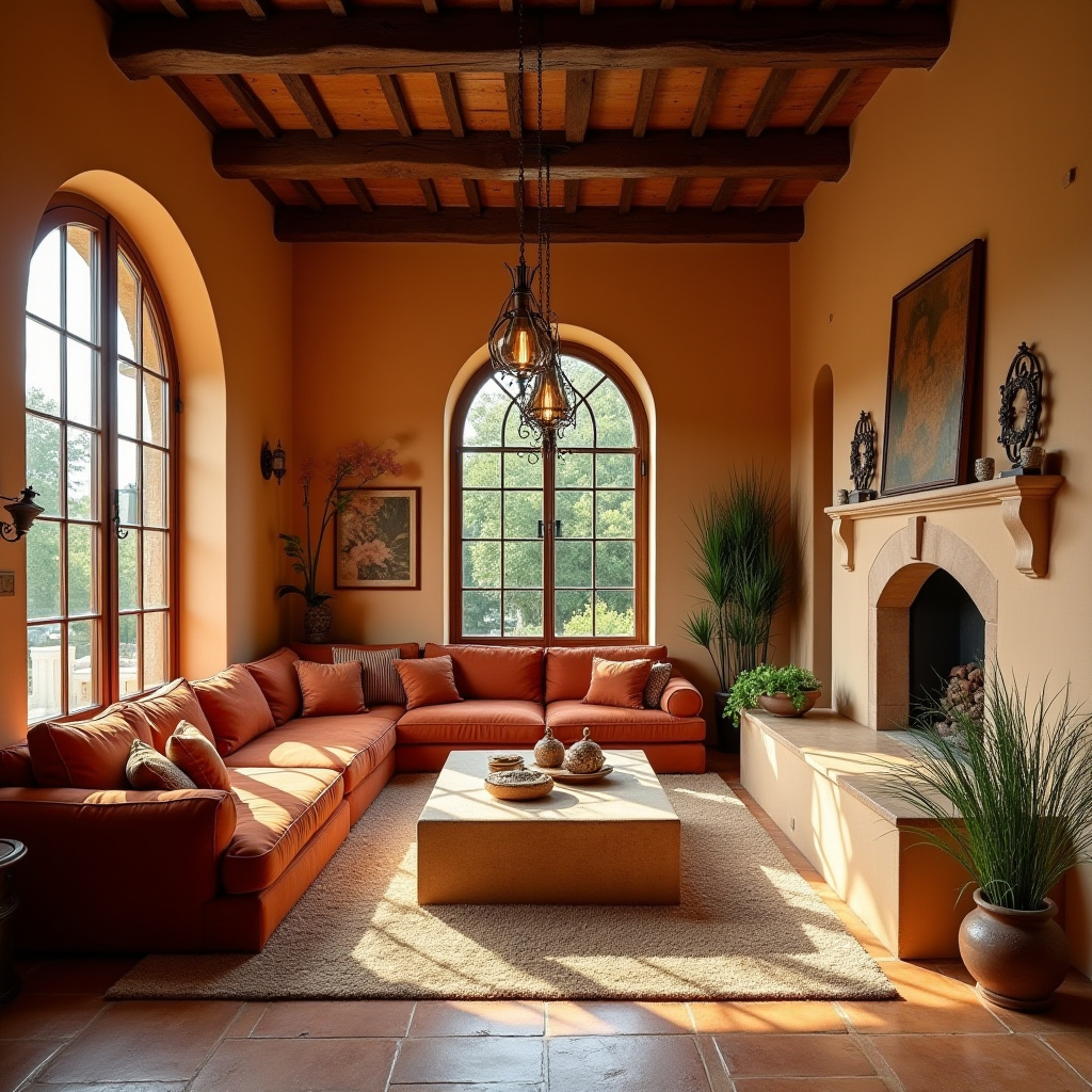 long couch living room 27