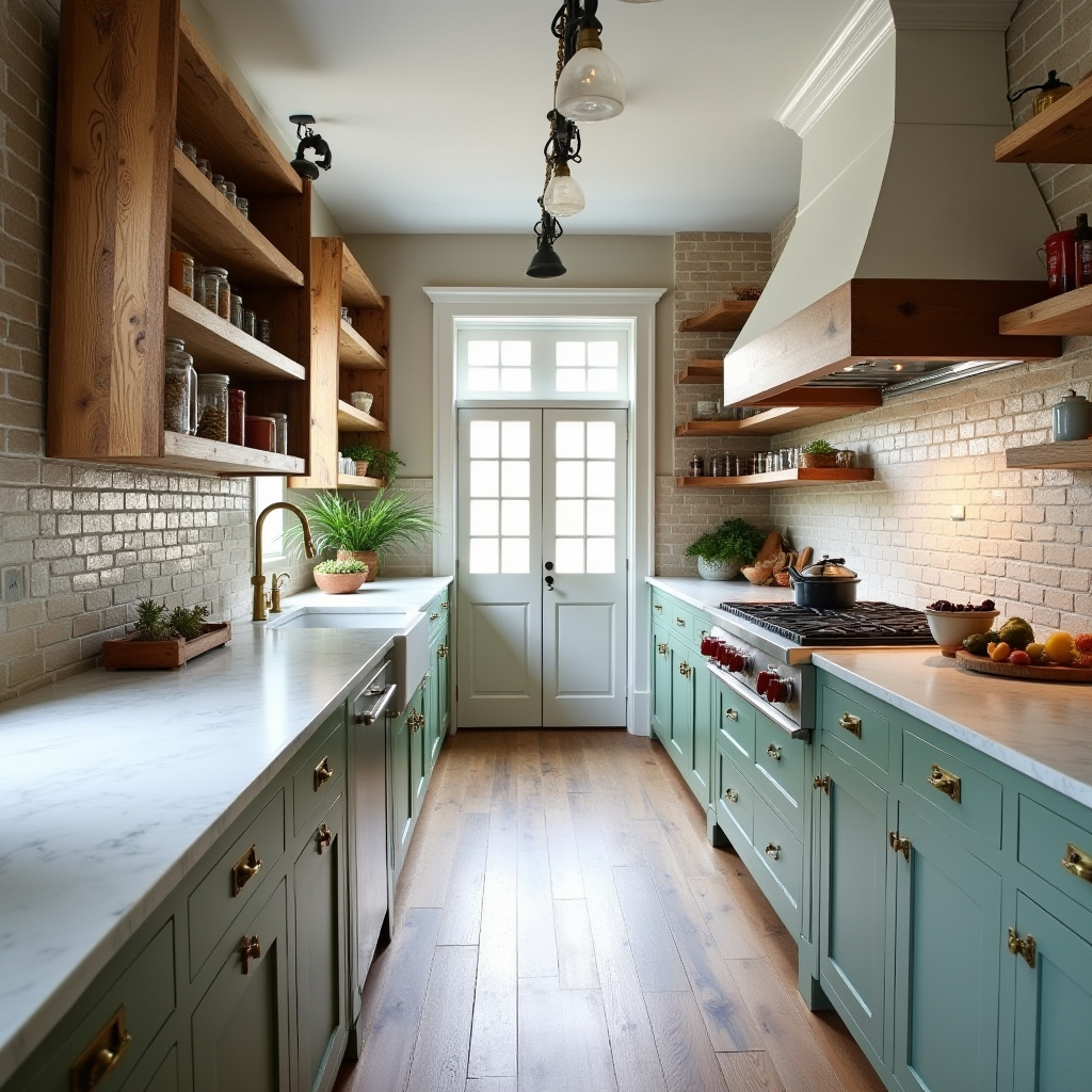 long kitchen ideas 3