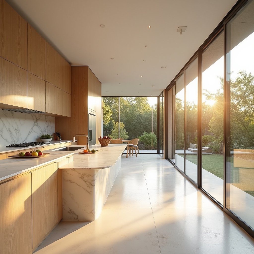 long kitchen ideas 40