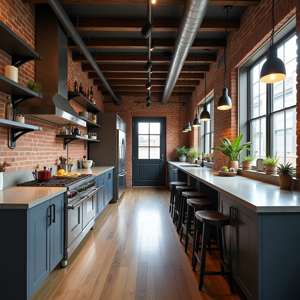 long kitchen ideas 8