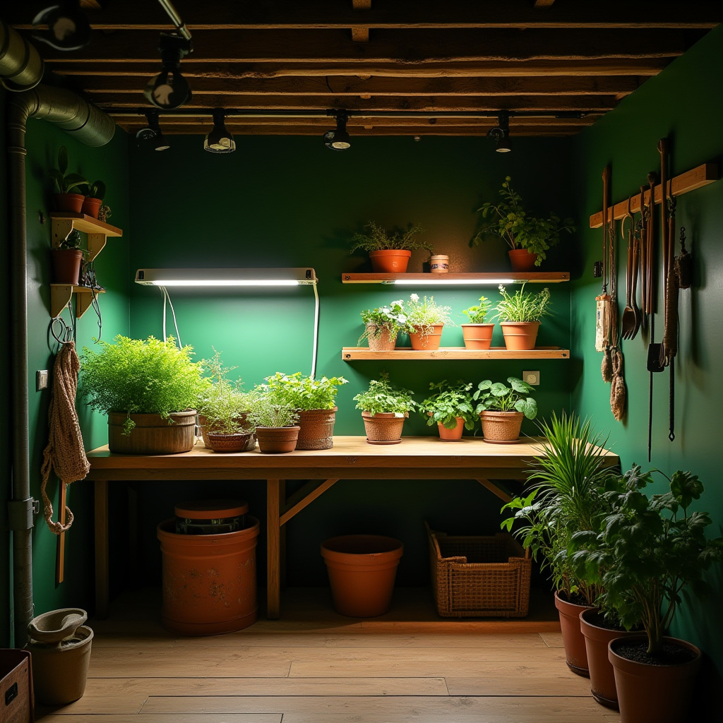 low ceiling basement ideas 36
