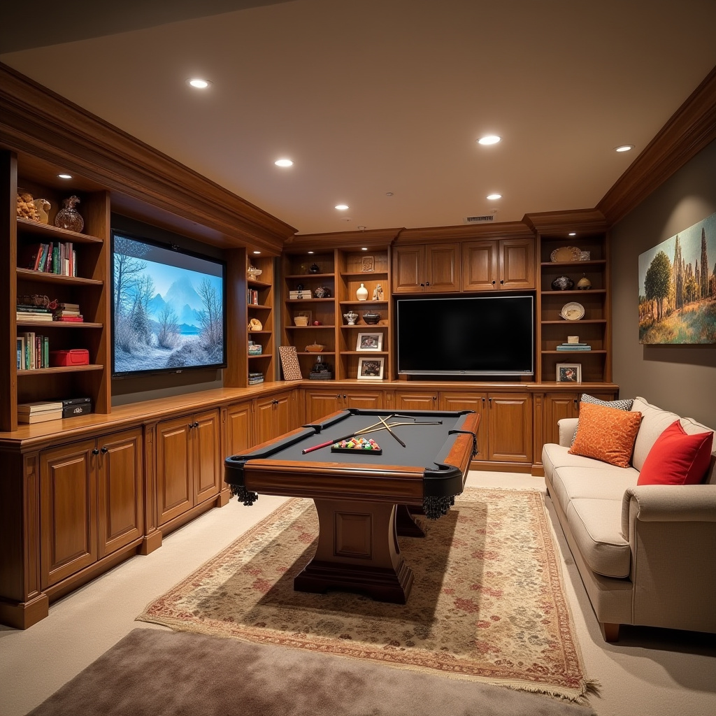 low ceiling basement ideas 40