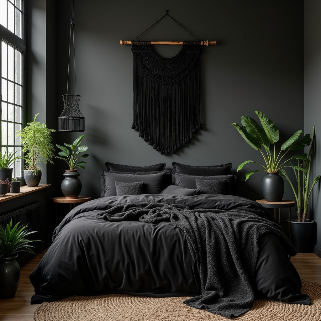 luxury black bedroom 32